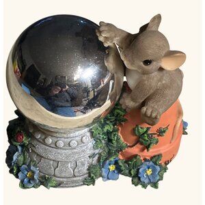 Charming Tails "I See Myself In You" Mouse Figurine By Fitz & Floyd Vintage